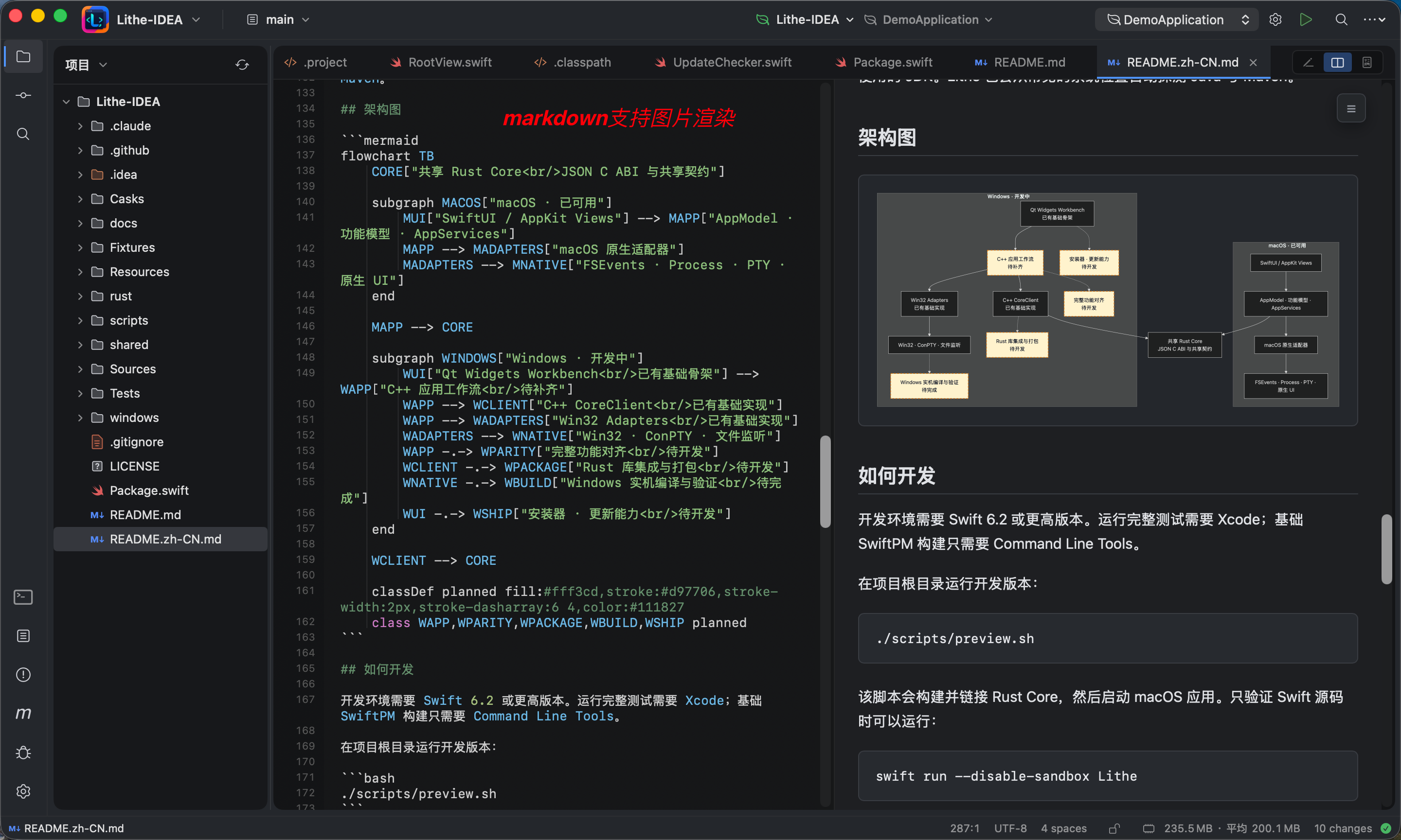 https://github.com/1lck/Lithe-IDEA/blob/HEAD/Markdown Mermaid rendering and live preview