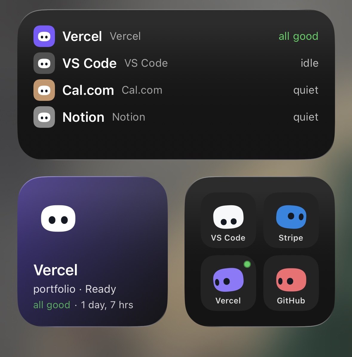 https://github.com/Louis-CFM/coucou/blob/HEAD/Home Screen widgets with each agent's and service's Mochi