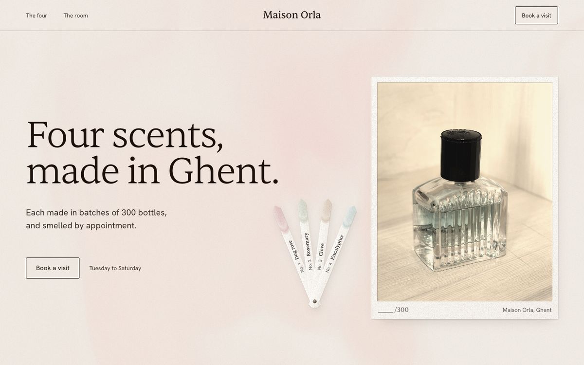 https://github.com/Nutlope/hallmark/blob/HEAD/Atelier theme: Maison Orla, a fragrance atelier