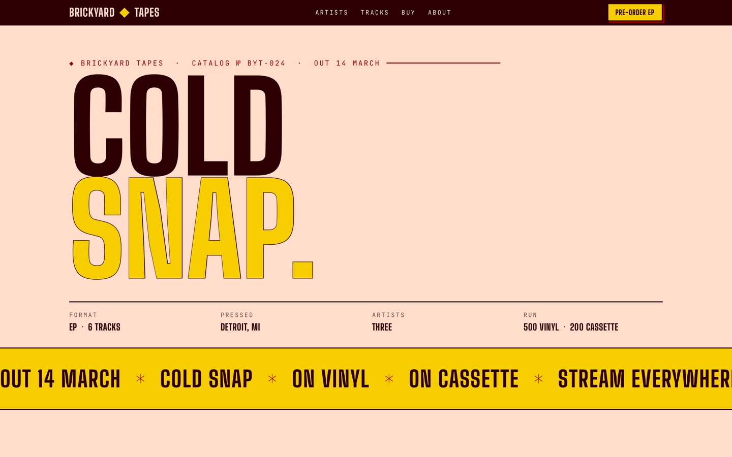 https://github.com/Nutlope/hallmark/blob/HEAD/Cold Snap record-label EP hero