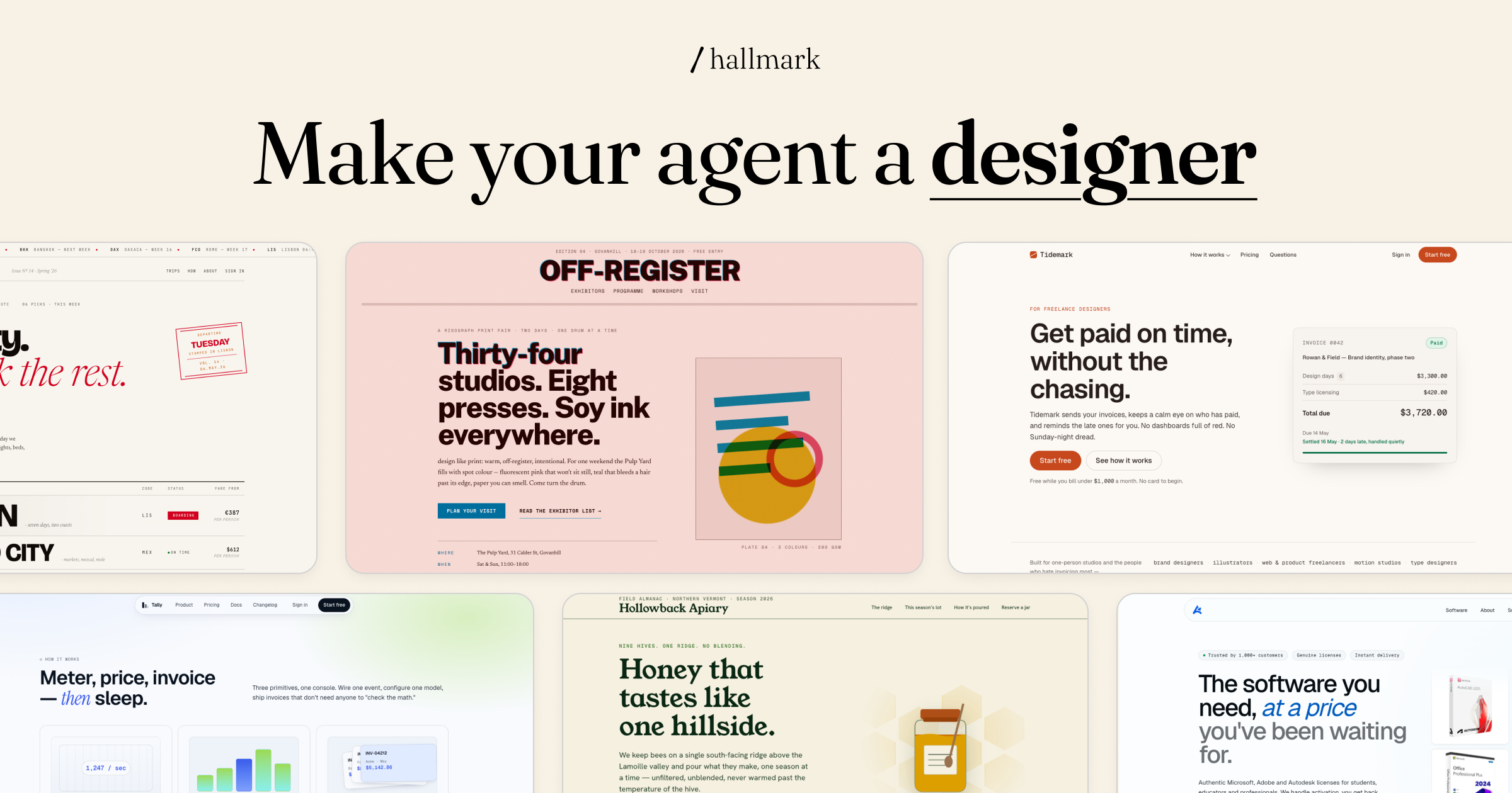 https://github.com/Nutlope/hallmark/blob/HEAD/Hallmark, a design skill that refuses to look AI-generated