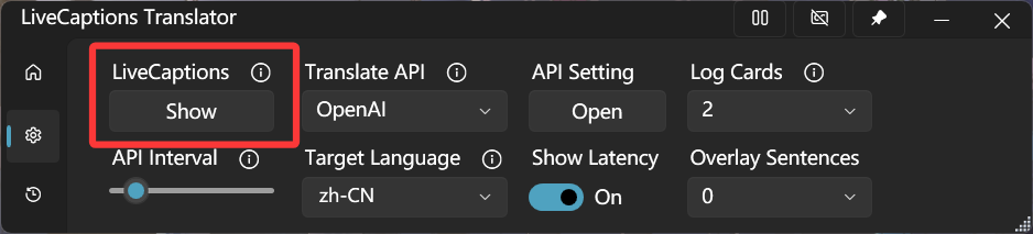 https://github.com/SakiRinn/LiveCaptions-Translator/blob/HEAD/LiveCaptions Show/Hide button