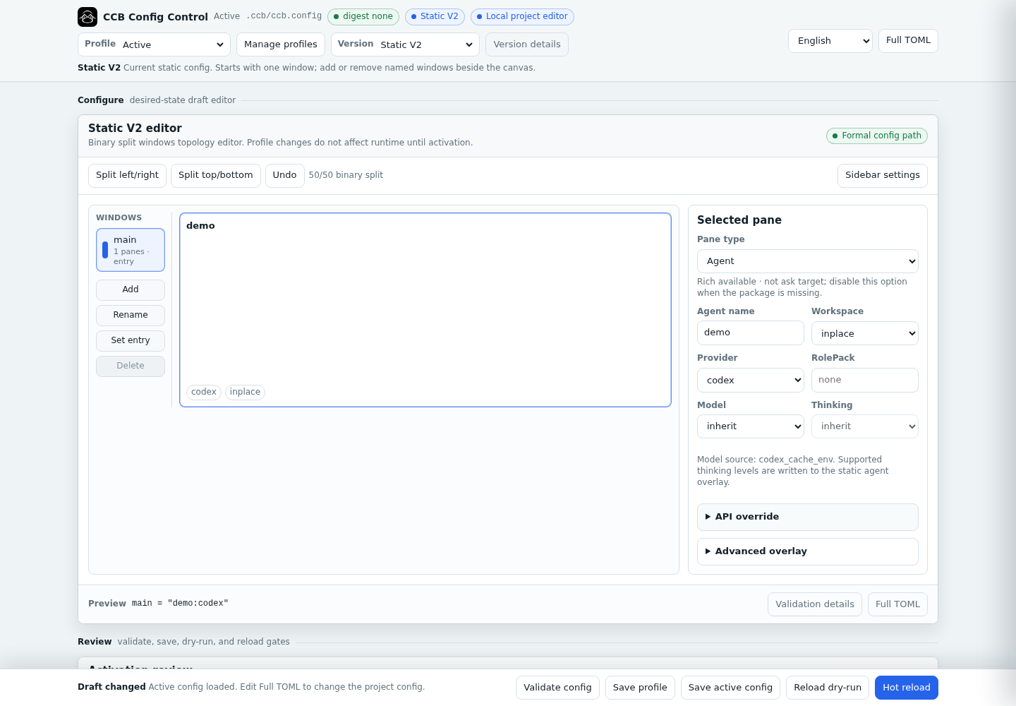 https://github.com/SeemSeam/claude_codex_bridge/blob/HEAD/CCB configuration control panel editing the default demo agent