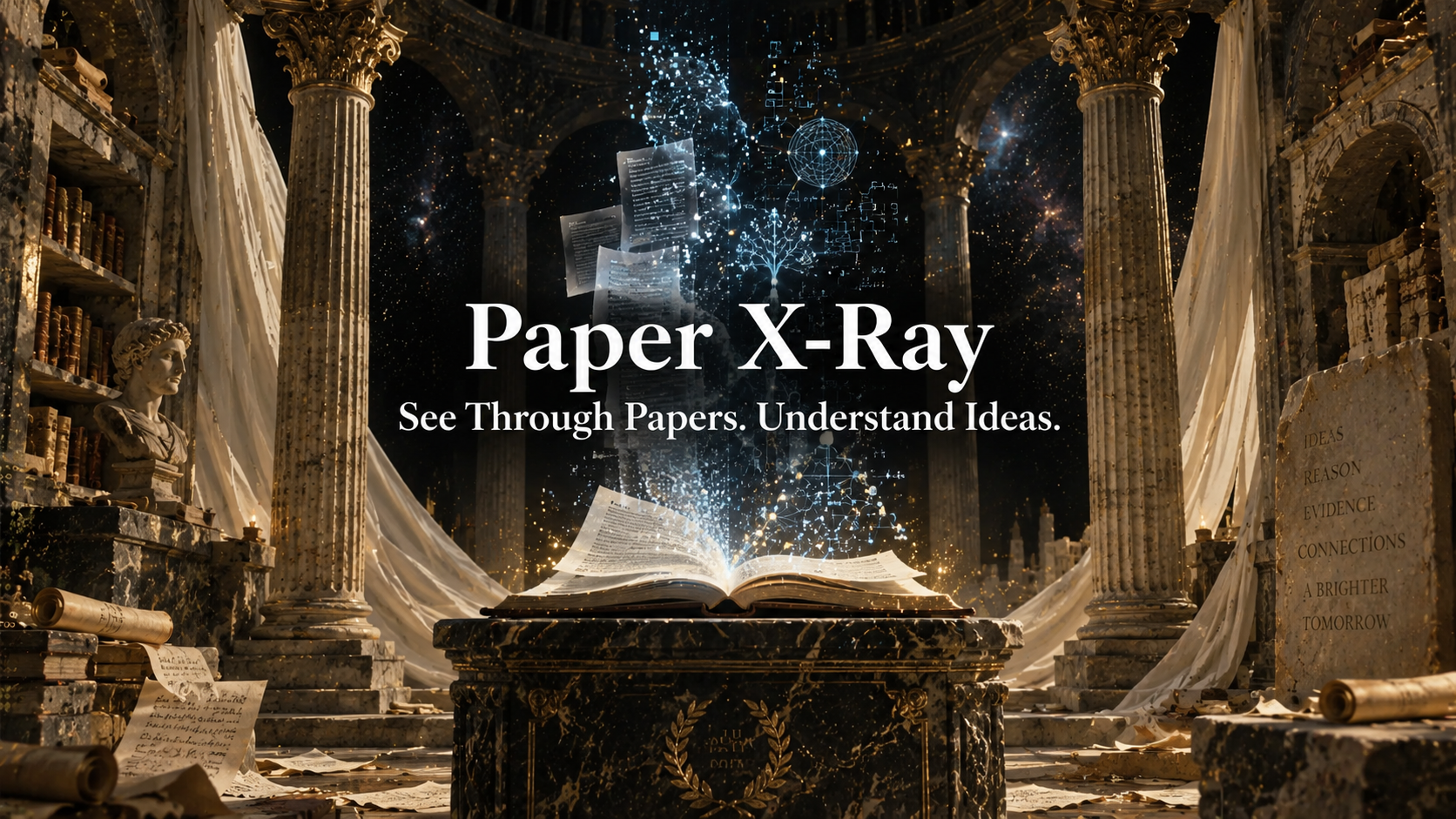 Paper X-Ray banner