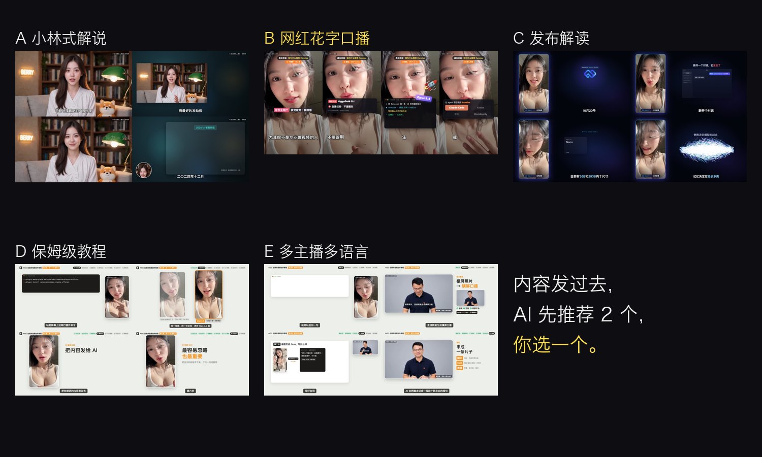 https://github.com/andyhuo520/digital-human-koubo/blob/HEAD/The five editing styles