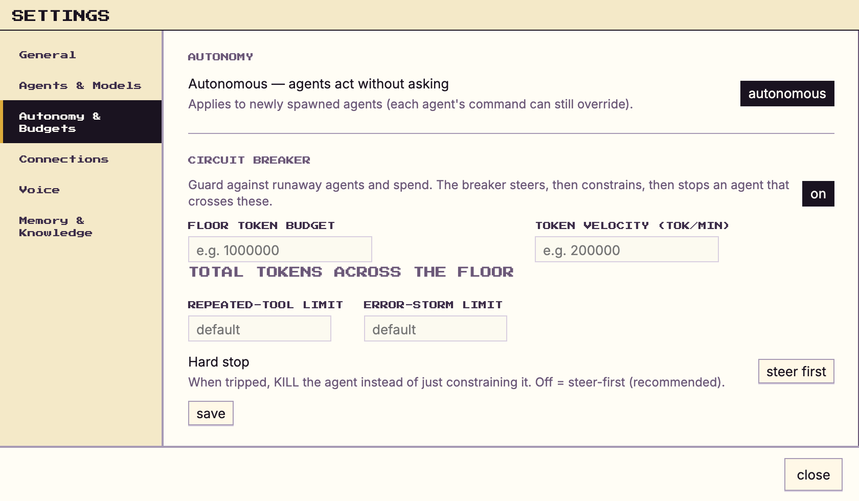 https://github.com/chaitanyagiri/munder-difflin/blob/HEAD/Per agent autonomy and approval settings