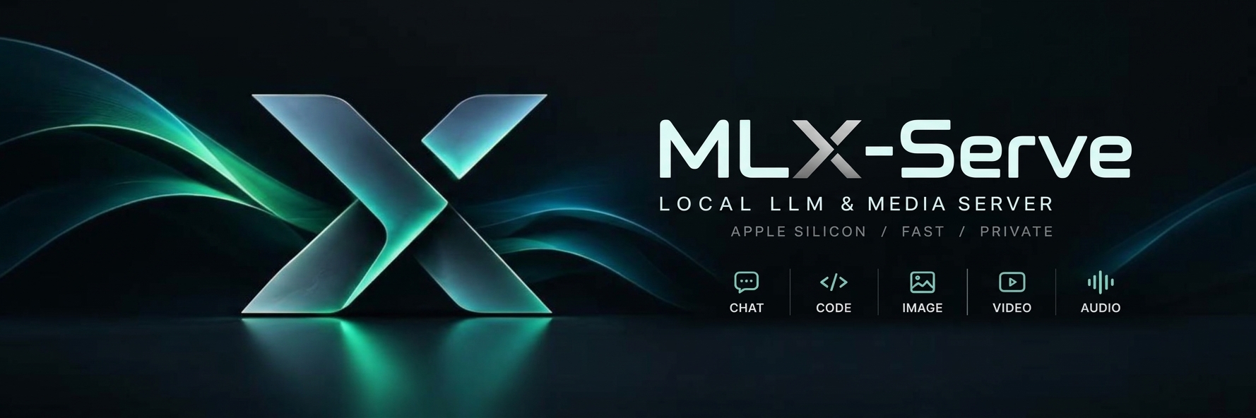 MLX-Serve, a local LLM and media server for Apple Silicon
