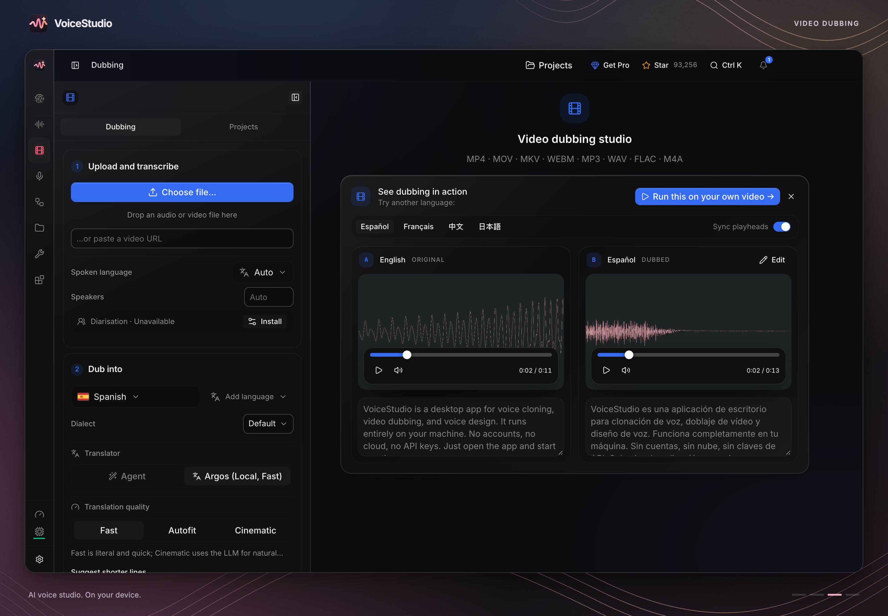 https://github.com/debpalash/VoiceStudio/blob/HEAD/Electron video dubbing workspace