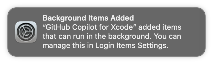https://github.com/github/CopilotForXcode/blob/HEAD/Screenshot of background item