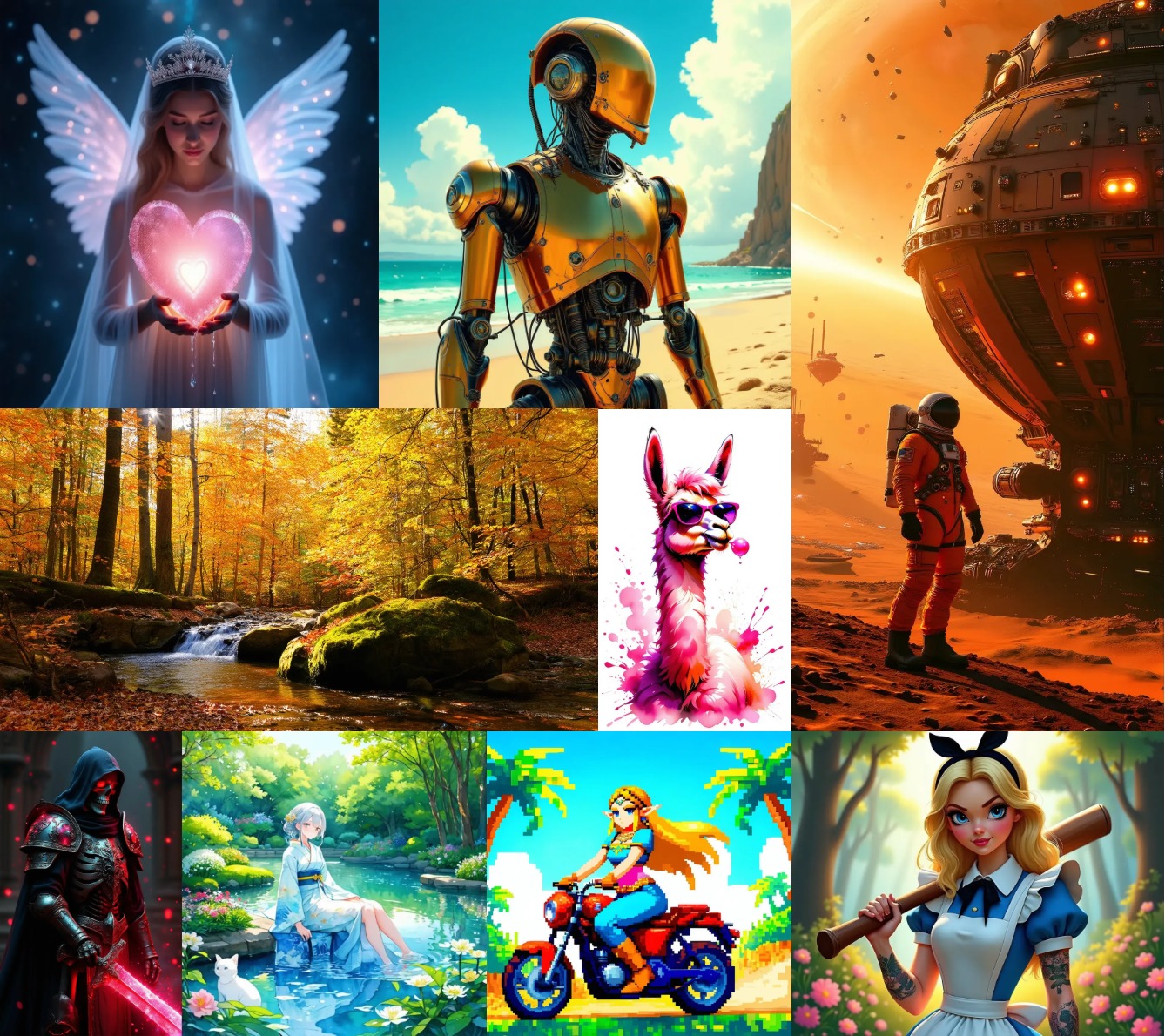 https://github.com/lehduong/OneDiffusion/blob/HEAD/Text-to-Image results