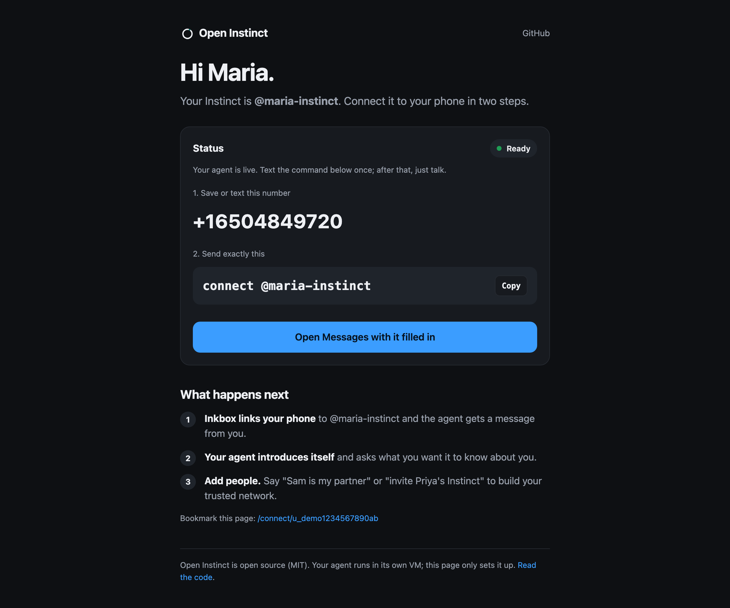 https://github.com/mariagorskikh/open-instinct/blob/HEAD/Connect page