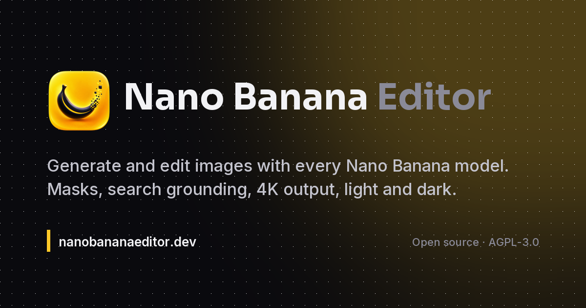 Nano Banana Editor