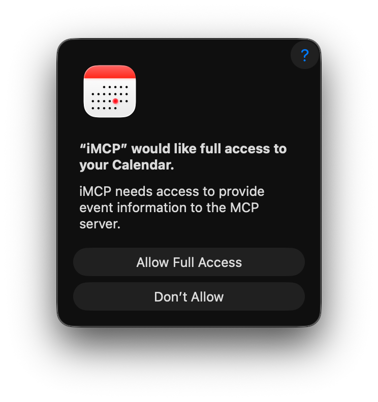 https://github.com/mattt/iMCP/blob/HEAD/Screenshot of macOS permission dialog