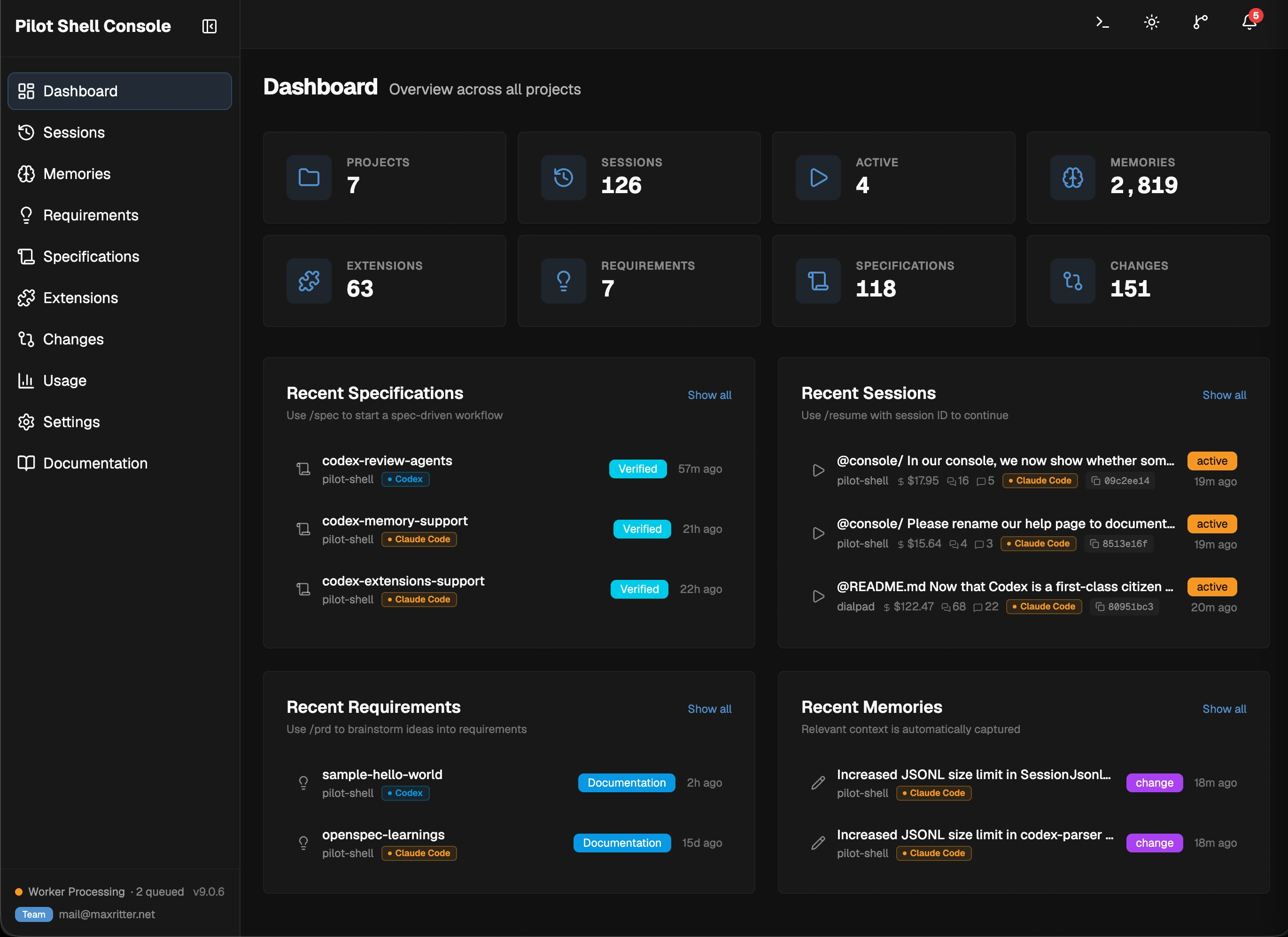 https://github.com/maxritter/pilot-shell/blob/HEAD/Console — Dashboard