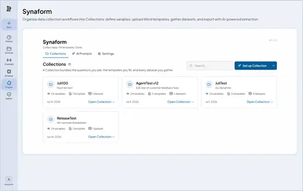 https://github.com/metadist/synaplan/blob/HEAD/Plugin view showing Synaform collections