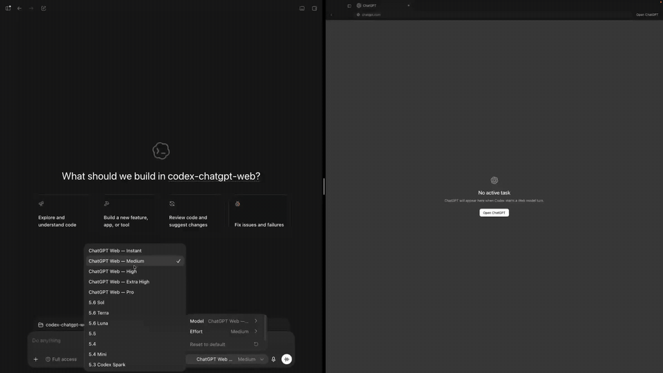 https://github.com/miuuyy/codex-chatgpt-web/blob/HEAD/A live ChatGPT Web turn using the native Codex harness