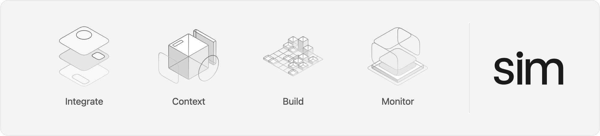 https://github.com/simstudioai/sim/blob/HEAD/Sim — Integrate, Context, Build, and Monitor AI agents
