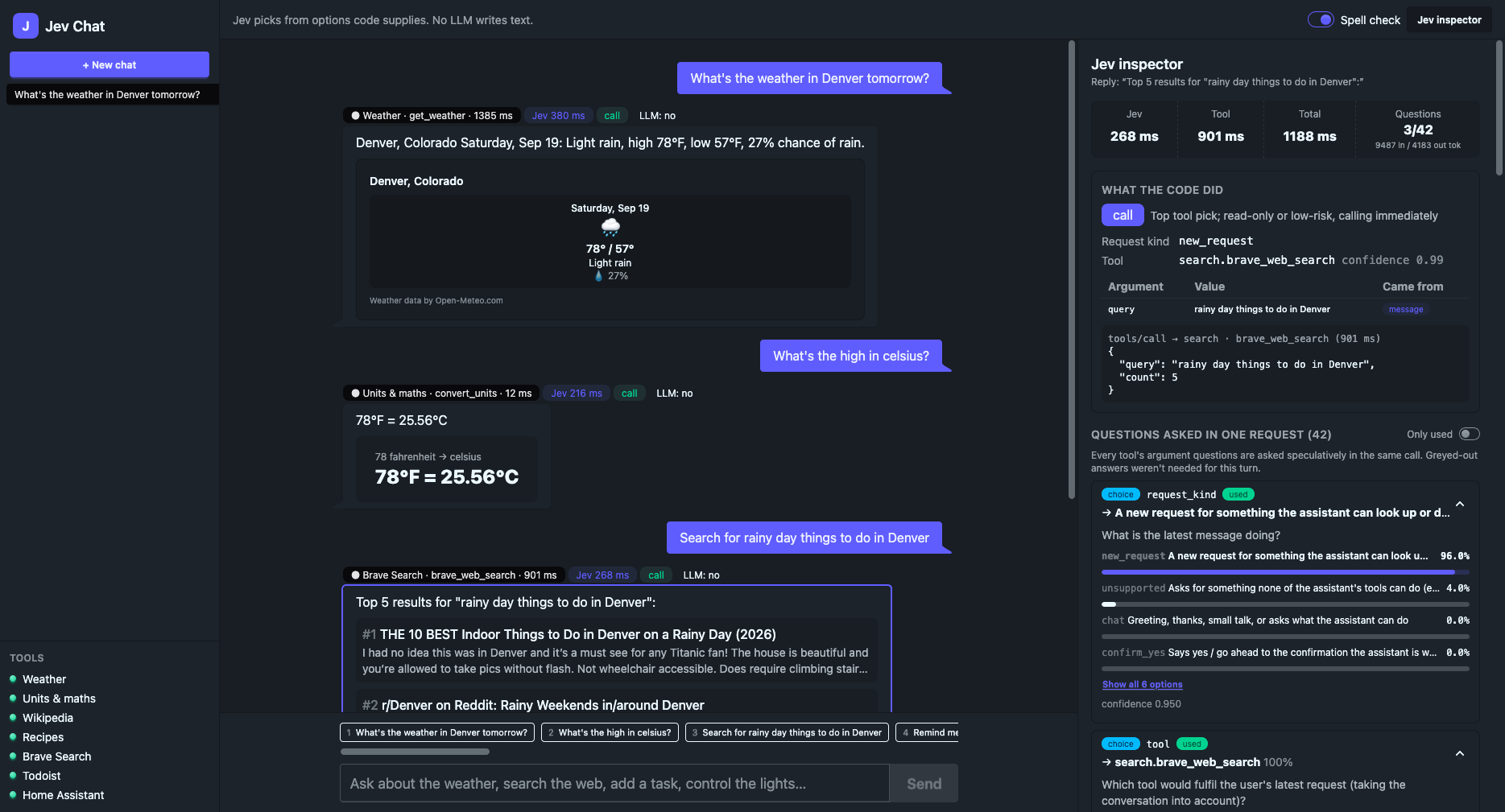 jev chat screenshot