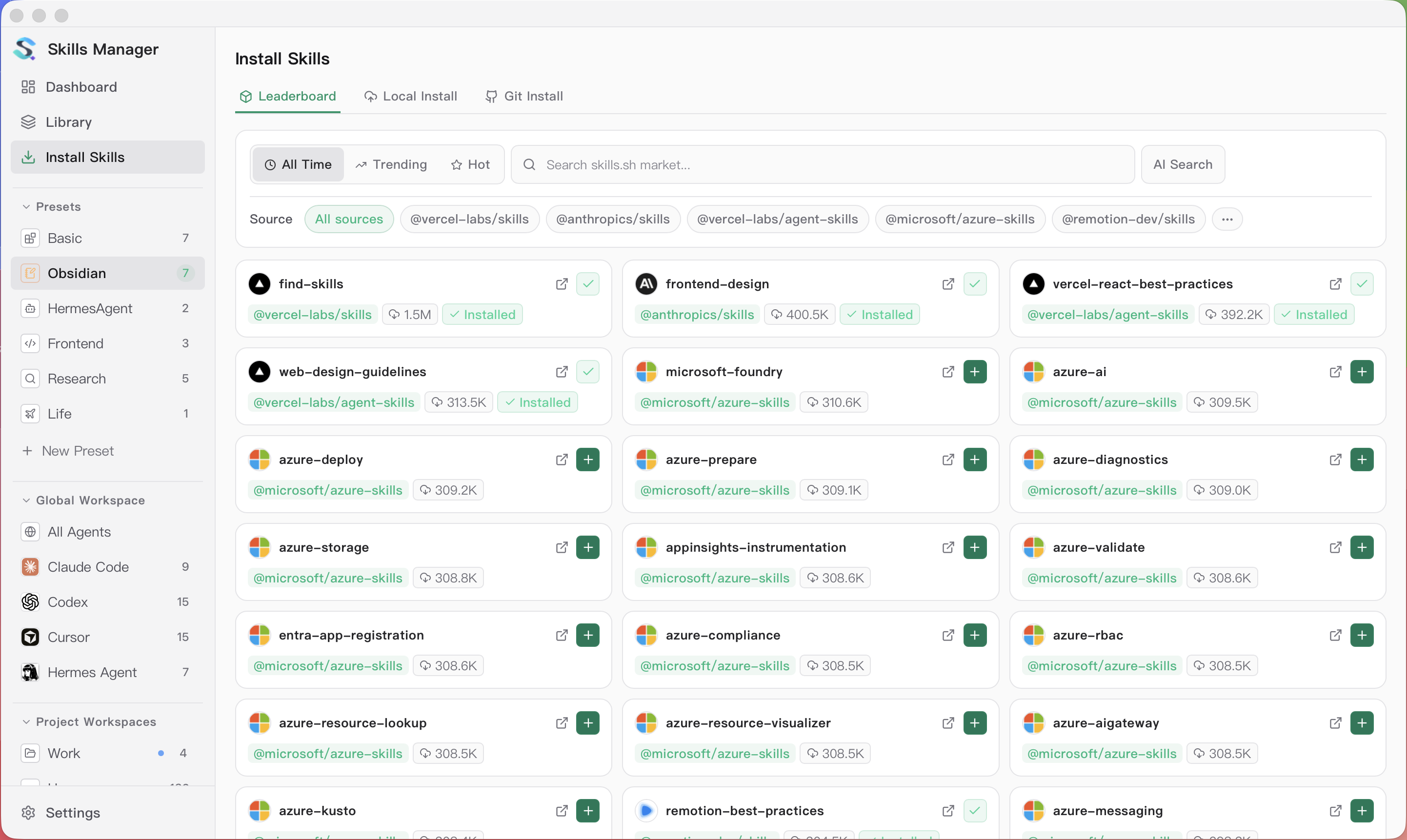 https://github.com/xingkongliang/skills-manager/blob/HEAD/Install Skills Marketplace