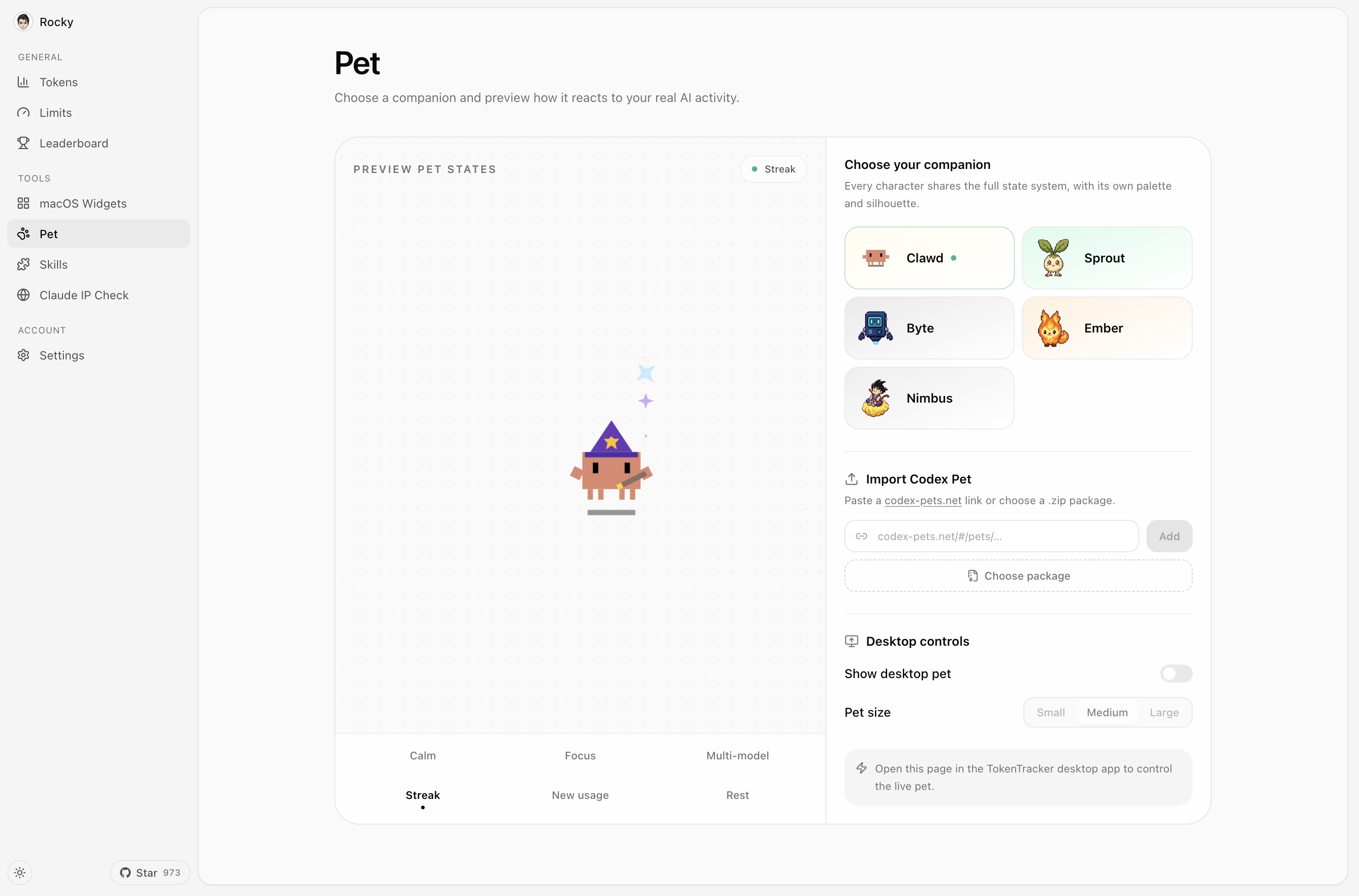 https://github.com/xiufengsun/TokenTracker/blob/HEAD/TokenTracker desktop pet powered by real AI coding activity