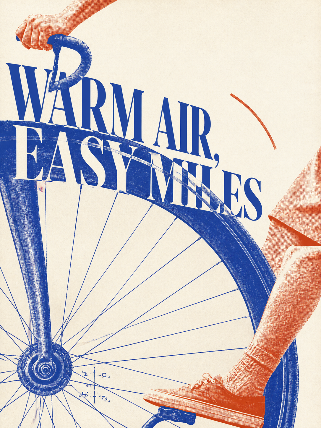 https://github.com/yanliudesign/mono-color-skill/blob/HEAD/Cobalt and terracotta summer cycling editorial print