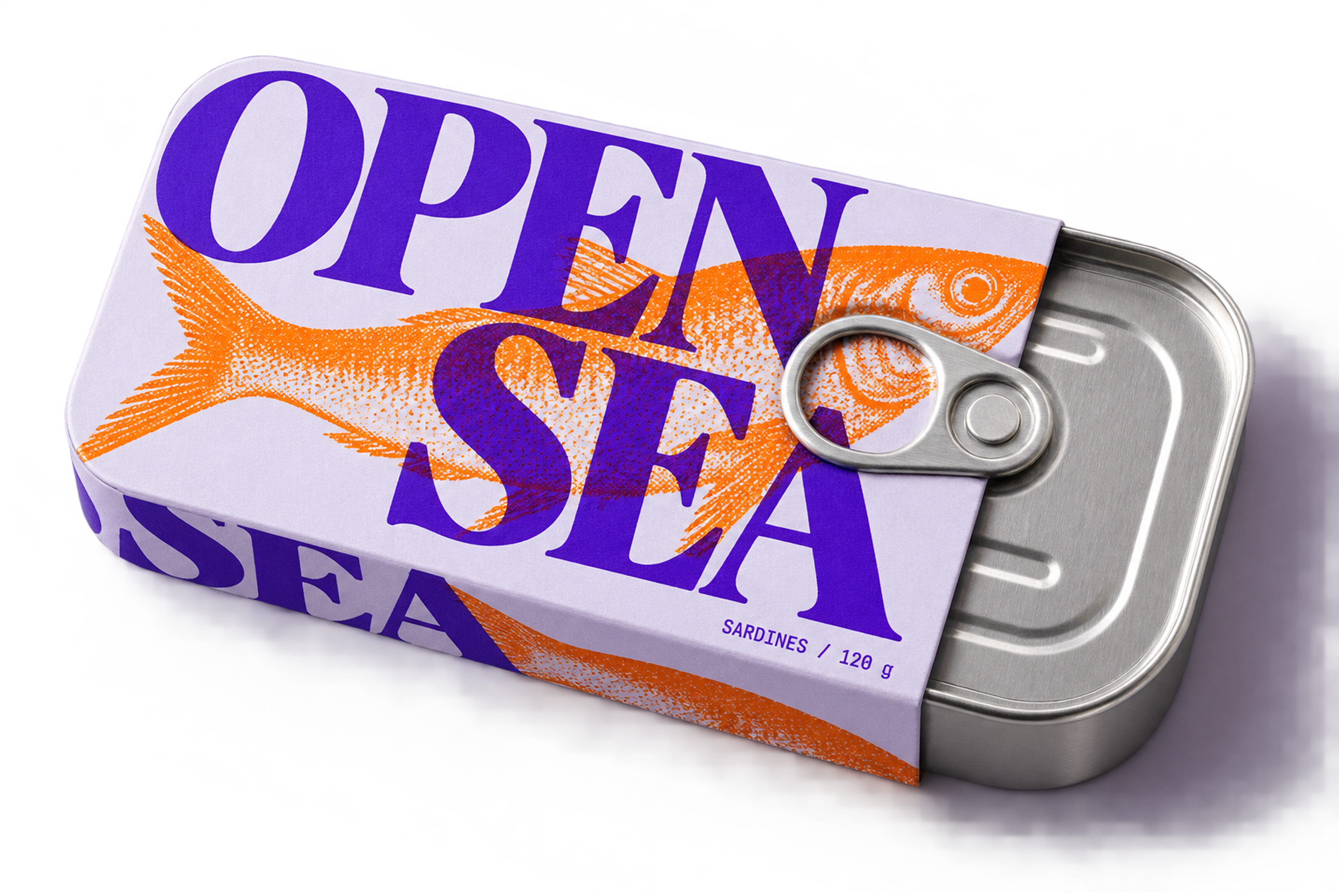 https://github.com/yanliudesign/mono-color-skill/blob/HEAD/Violet and orange sardine tin packaging