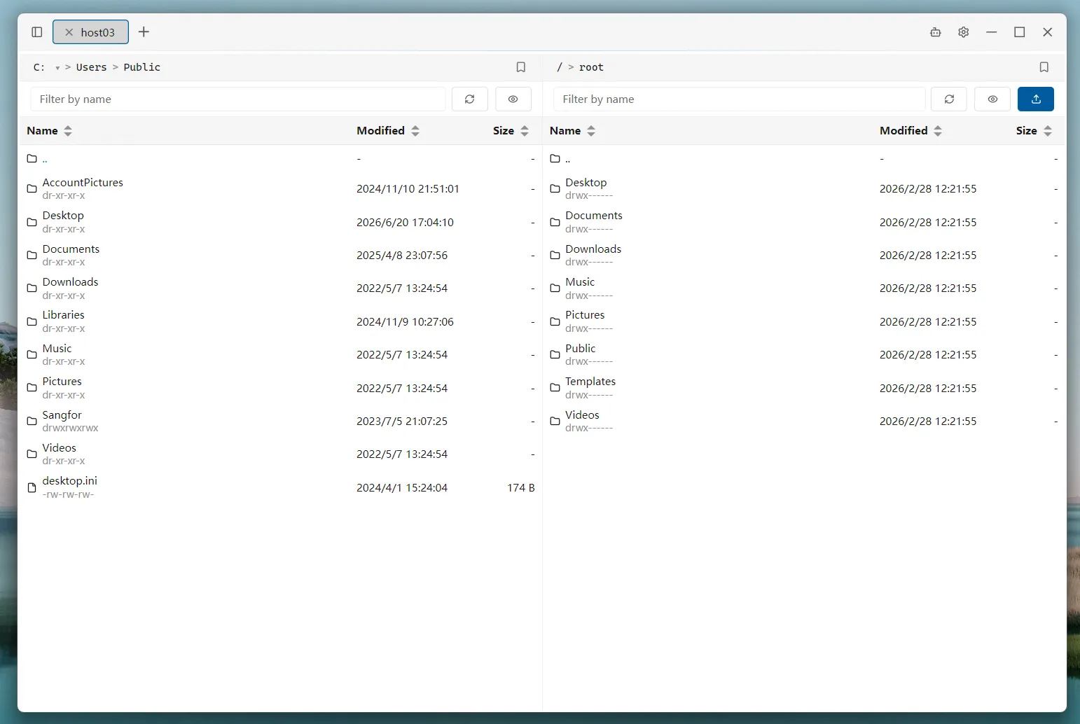 https://github.com/ys-ll/uniterm/blob/HEAD/SFTP File Transfer