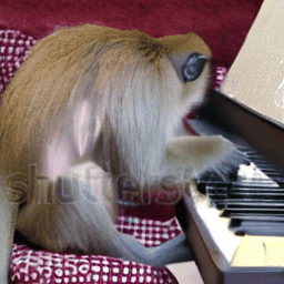 https://github.com/camenduru/text-to-video-synthesis-colab/blob/HEAD/Monkey learning to play the piano.